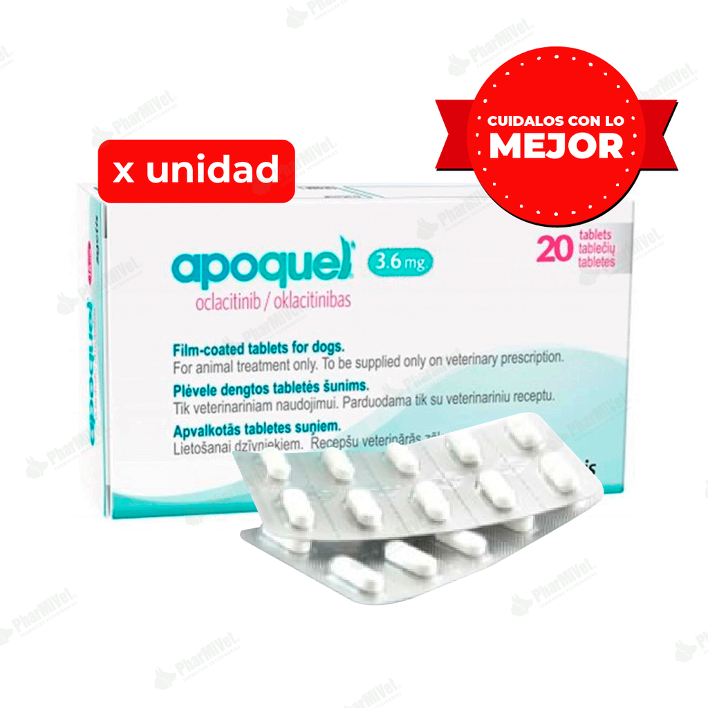 APOQUEL 3.6 MG X UND