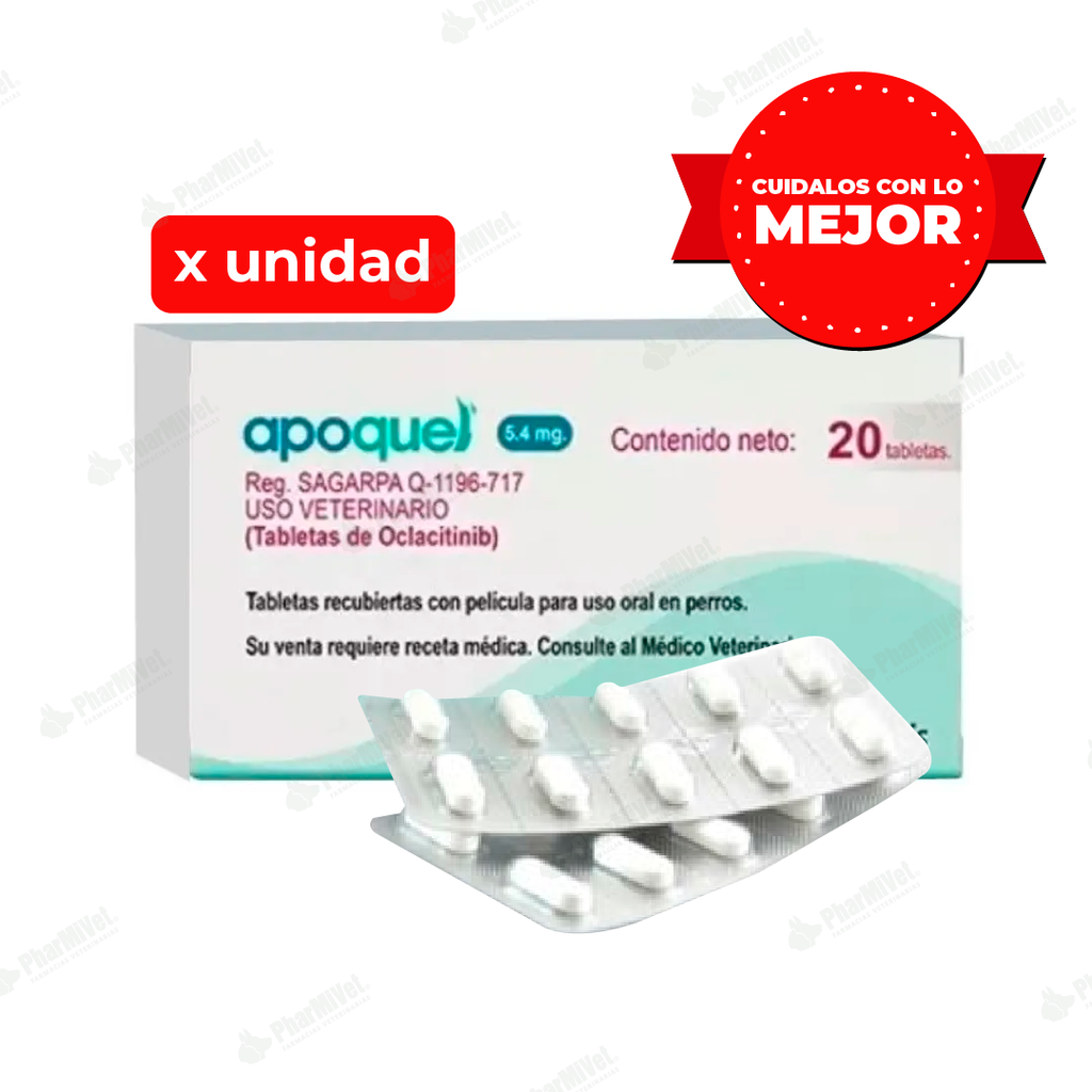 APOQUEL 5.4 MG X UND