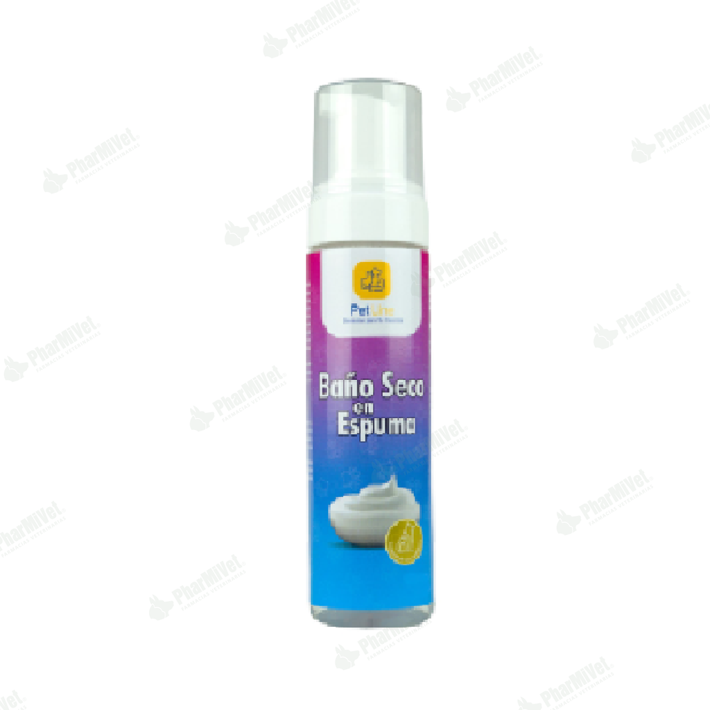 BAÑO SECO ESPUMA PET LINE X 200 ML