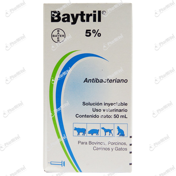 BAYTRIL 5% X 50 ML