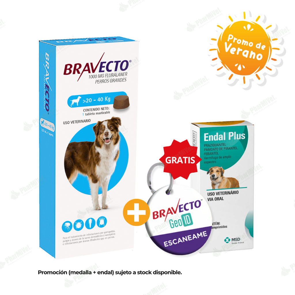 BRAVECTO 20 - 40 KG