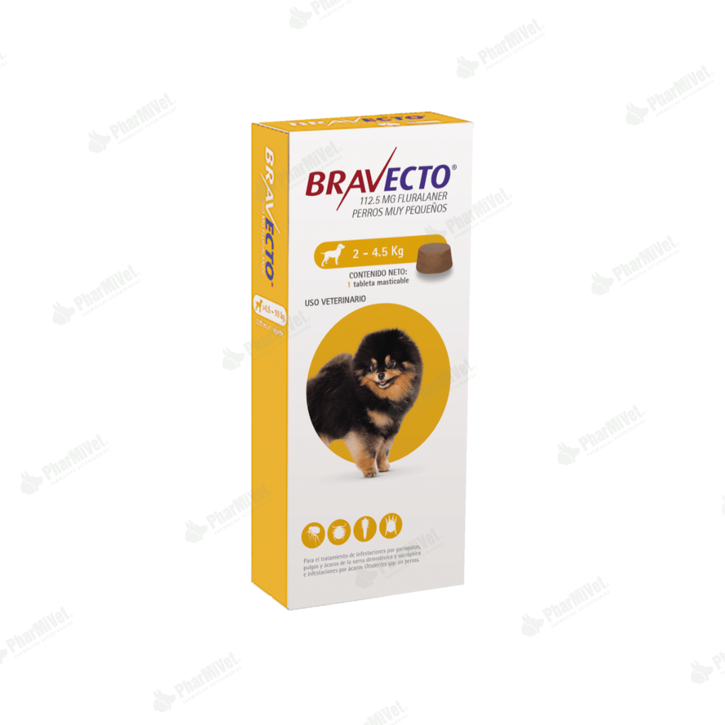 BRAVECTO 2 - 4.5 KG
