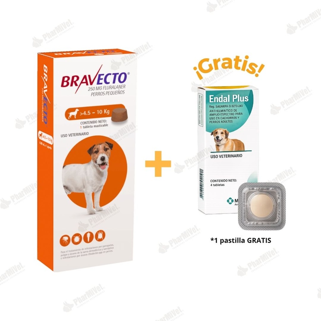 BRAVECTO 4.5 - 10 KG