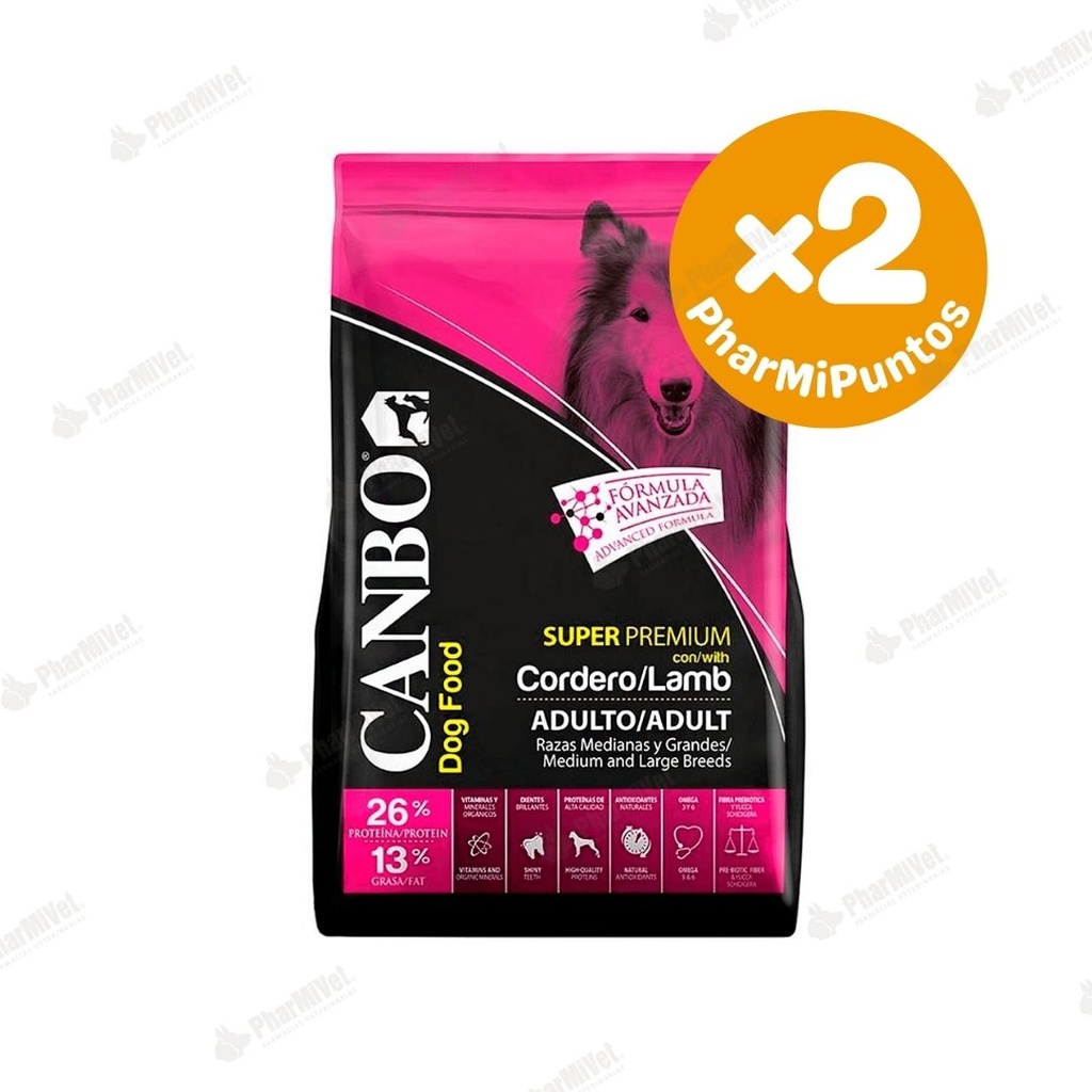 CANBO S.P. ADULTO RAZA MED.GRANDE X 3 KG