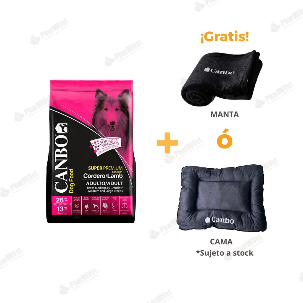 CANBO S.P. ADULTO RAZA MED.GRANDE X 3 KG