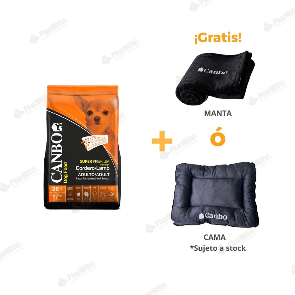 CANBO S.P. ADULTO RAZA PEQ. X 3 KG