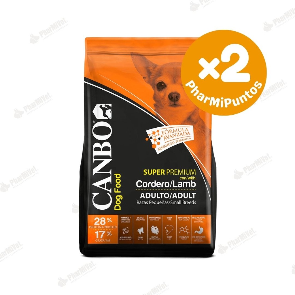 CANBO S.P. ADULTO RAZA PEQ. X 3 KG