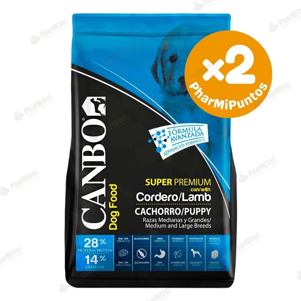 CANBO S.P. CACHORRO RAZA MED. GRANDE X 15 KG