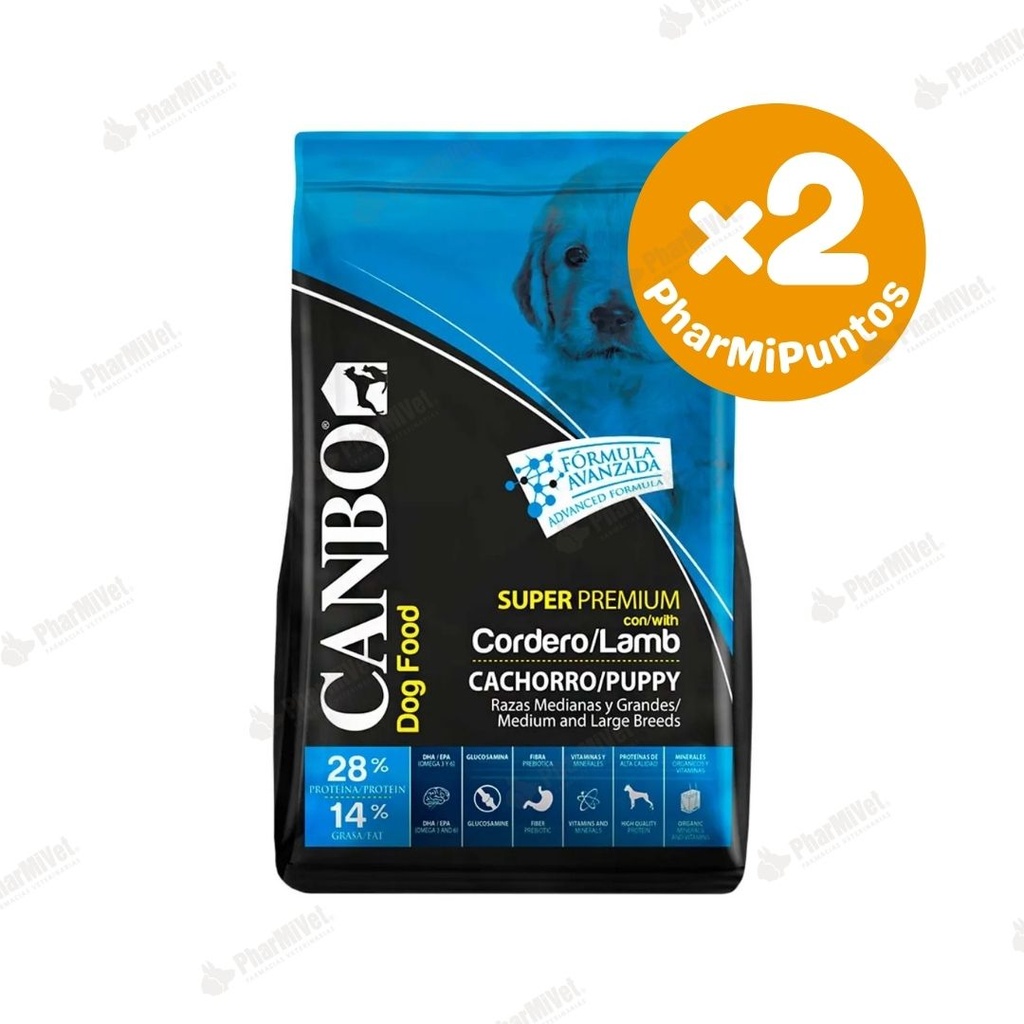CANBO S.P. CACHORRO RAZA MED. GRANDE X 3 KG
