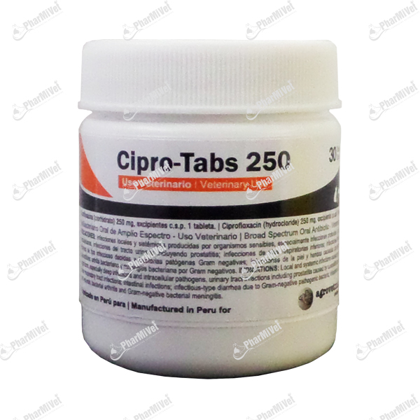 CIPRO TABS 250 MG X 30 TAB