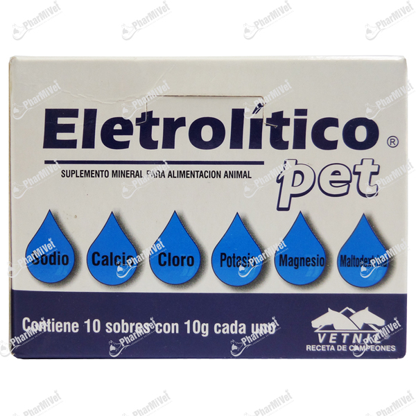ELETROLITICO PET 10 GR (CAJA X 10 UND)