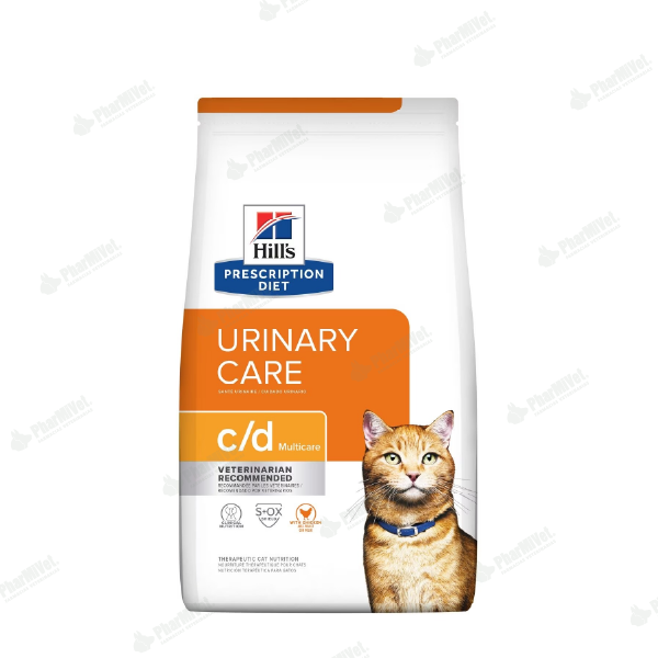 HILL'S PD FELINE C/D MULTICARE 4LB X 1.8 KG - CUIDADO URINARIO - MULTICUIDADO