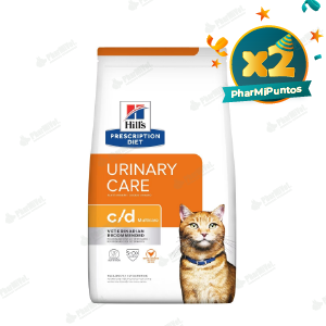 HILL'S PD FELINE C/D MULTICARE 4LB X 1.8 KG - CUIDADO URINARIO - MULTICUIDADO