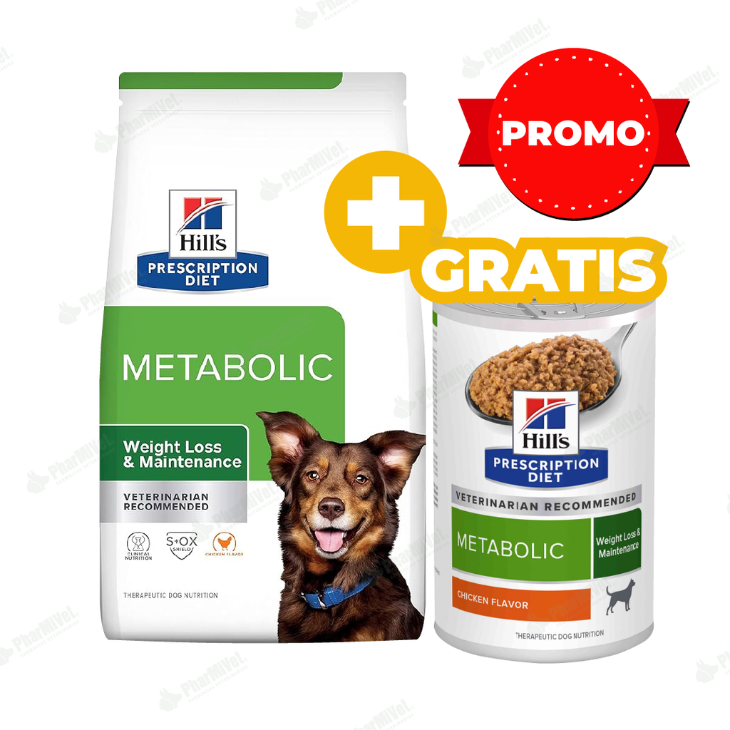 HILL'S PD CANINE METABOLIC 17.6 LB (7.98 KG)