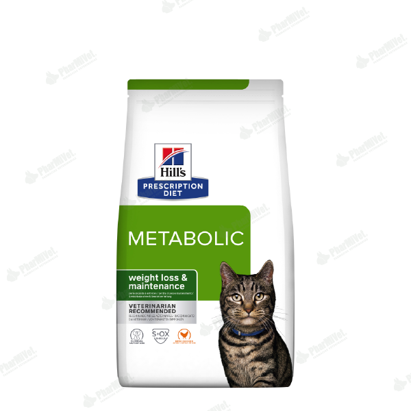 HILL'S PD FELINE METABOLIC 4 LB X 1.80 KG