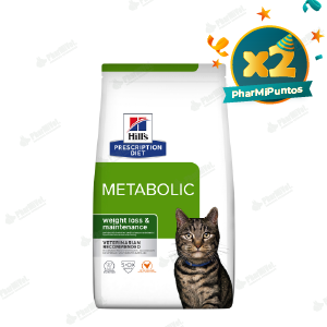 HILL'S PD FELINE METABOLIC 4 LB X 1.80 KG