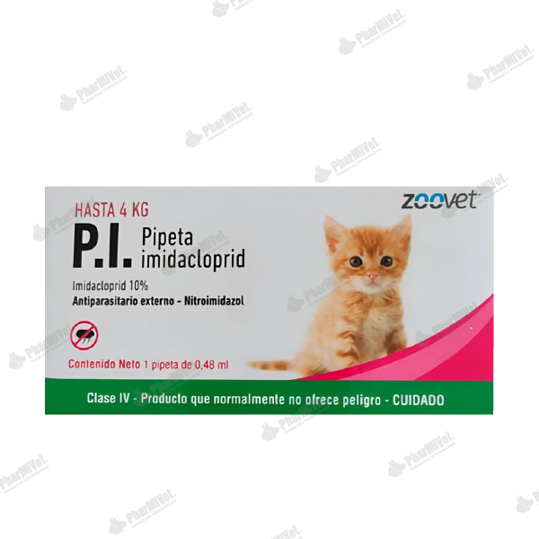 PIPETA P.I. GATOS 0-4 KG