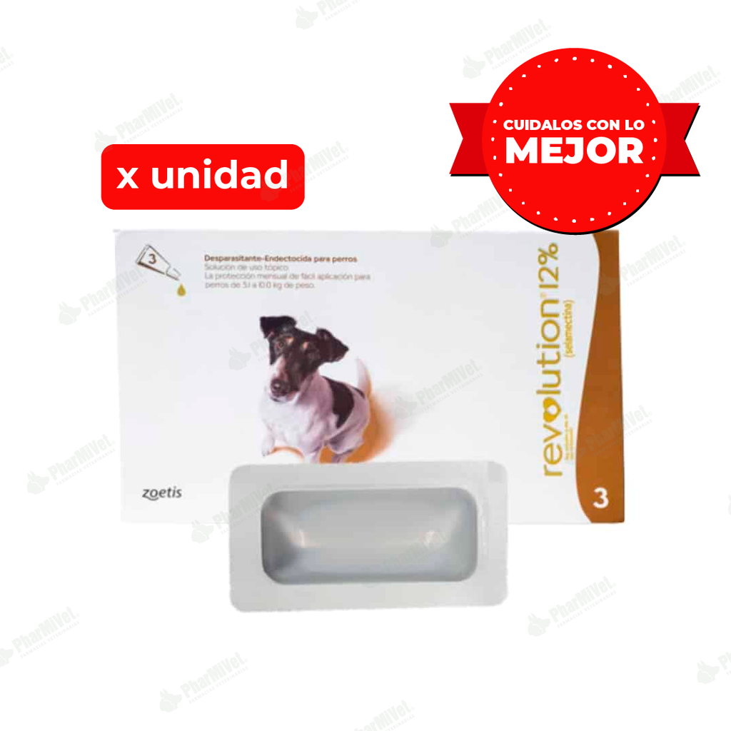 PIPETA REVOLUTION 12% X 0.5 ML 5 - 10 KG X UND