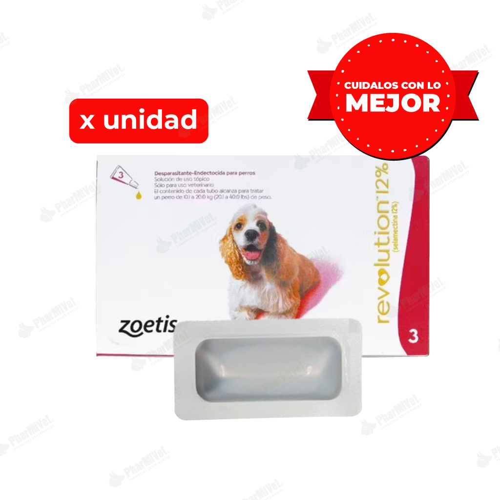 PIPETA REVOLUTION 12% X 1 ML 10 - 20 KG X UND