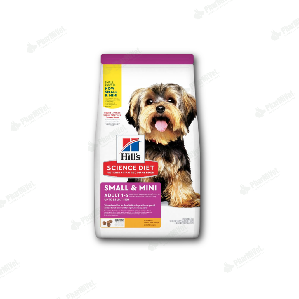 HILL'S SD CANINE ADULT CHICKEN SMALL PAWS 4.5LB X 2 KG