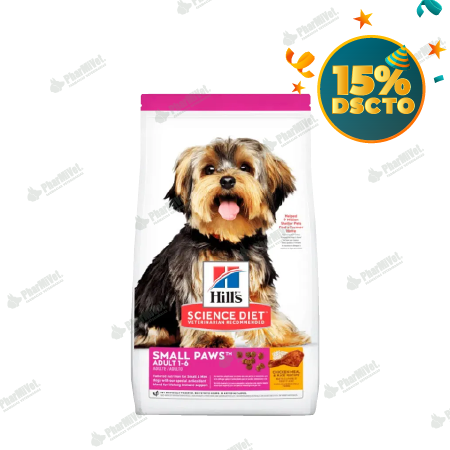 HILL'S SD CANINE ADULT CHICKEN SMALL PAWS 4.5LB X 2 KG