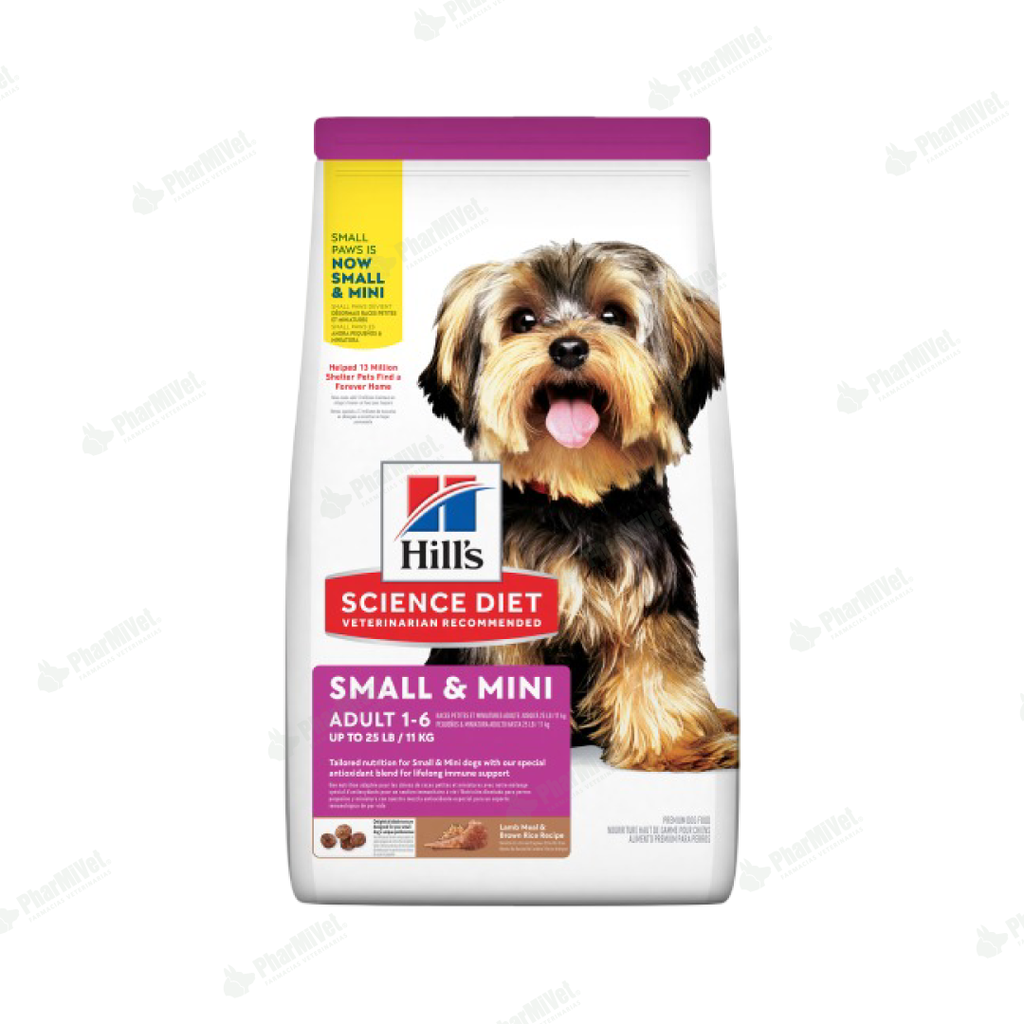 HILL'S SD CANINE ADULT CHICKEN SMALL PAWS 4.5LB X 2 KG