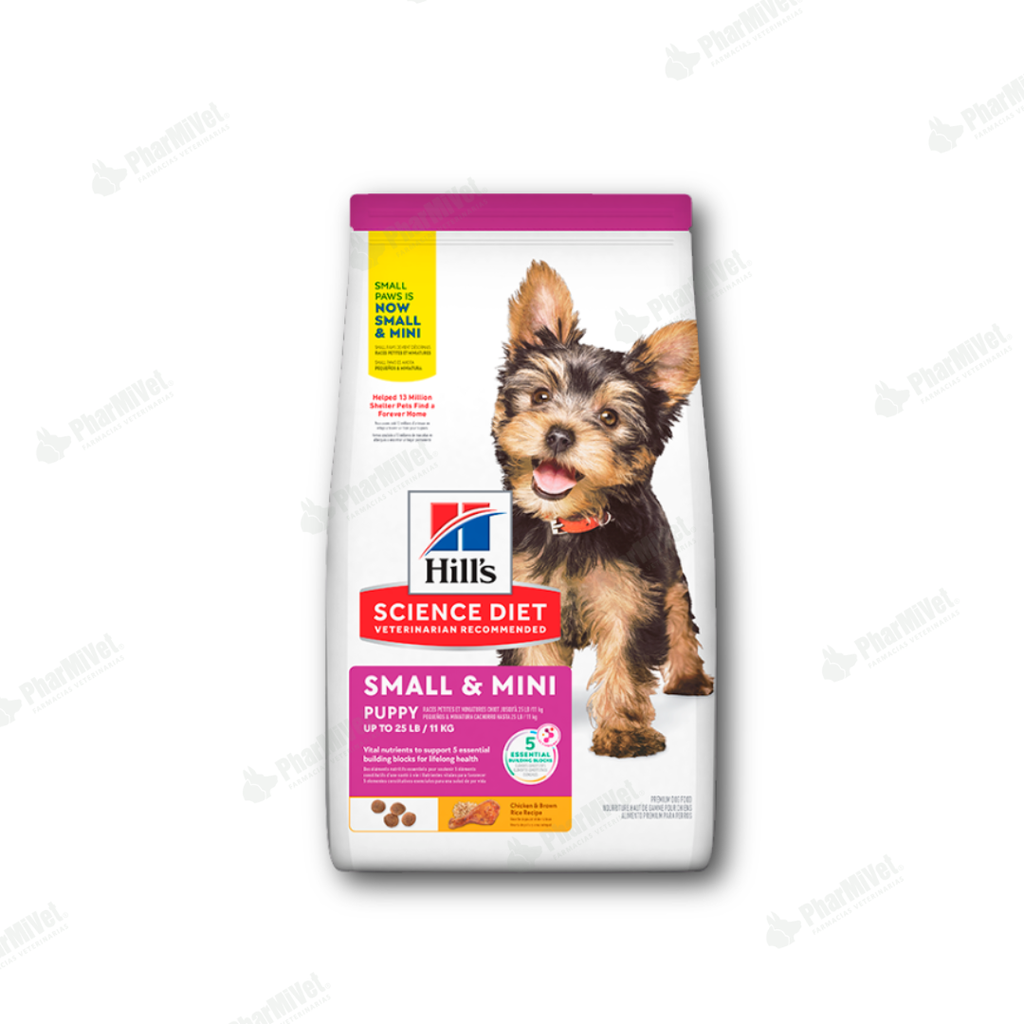 HILL'S SD PUPPY SMALL PAWS CHICKEN 4.5 LB X 2 KG
