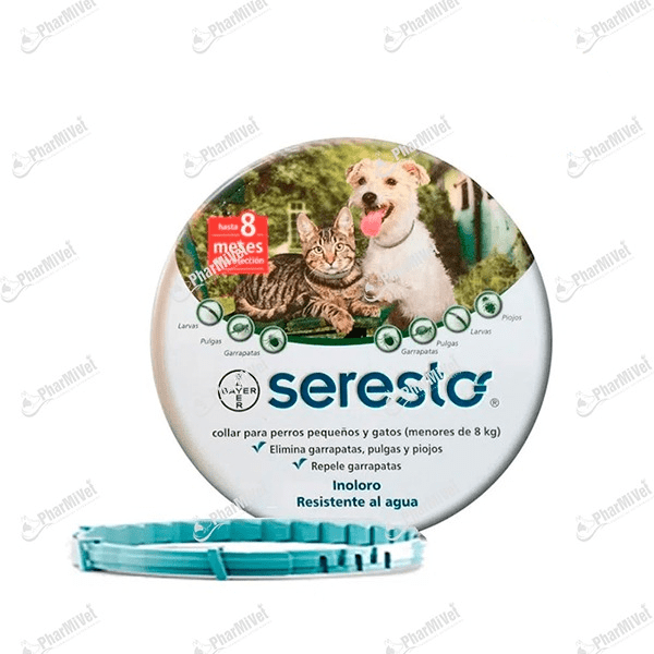 SERESTO COLLAR PERROS PEQUEÑOS <8 KG