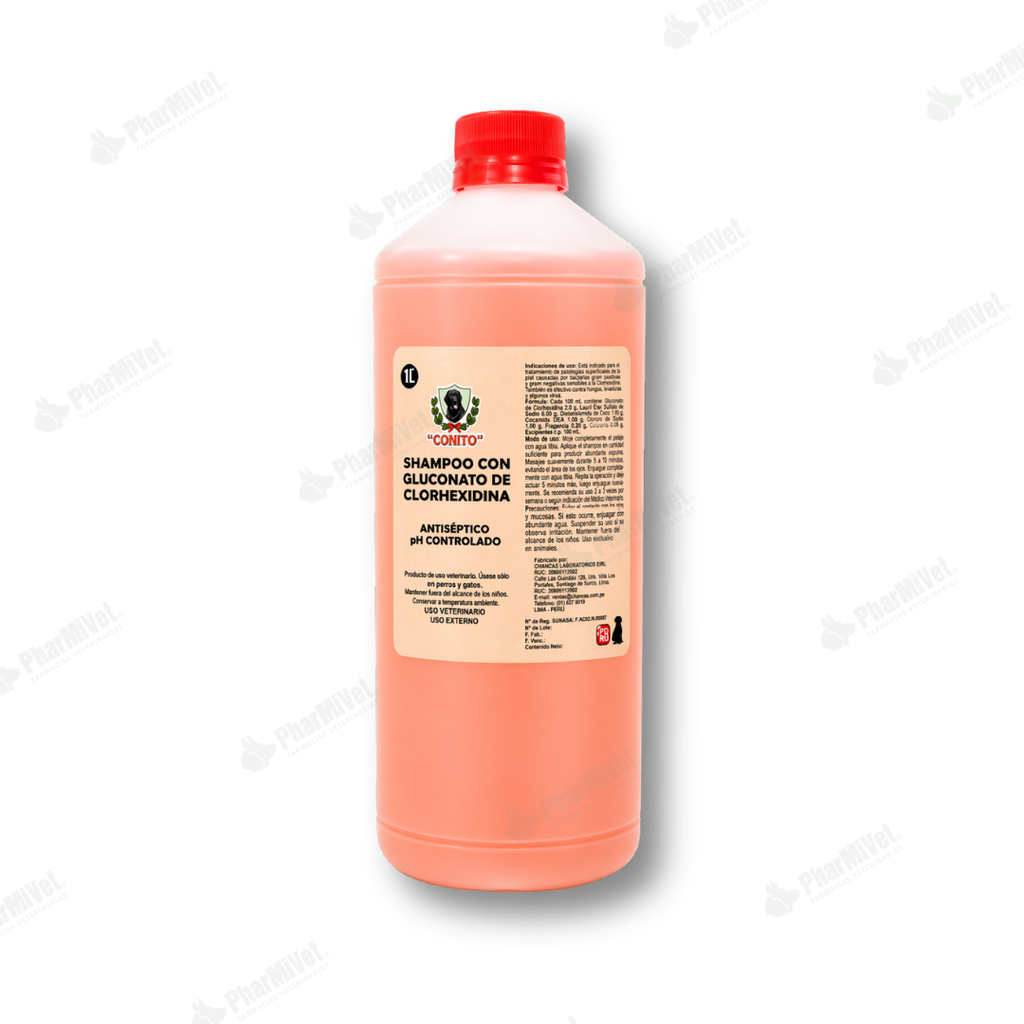 SHAMPOO CLORHEXIDINA CONITO X 1 LT