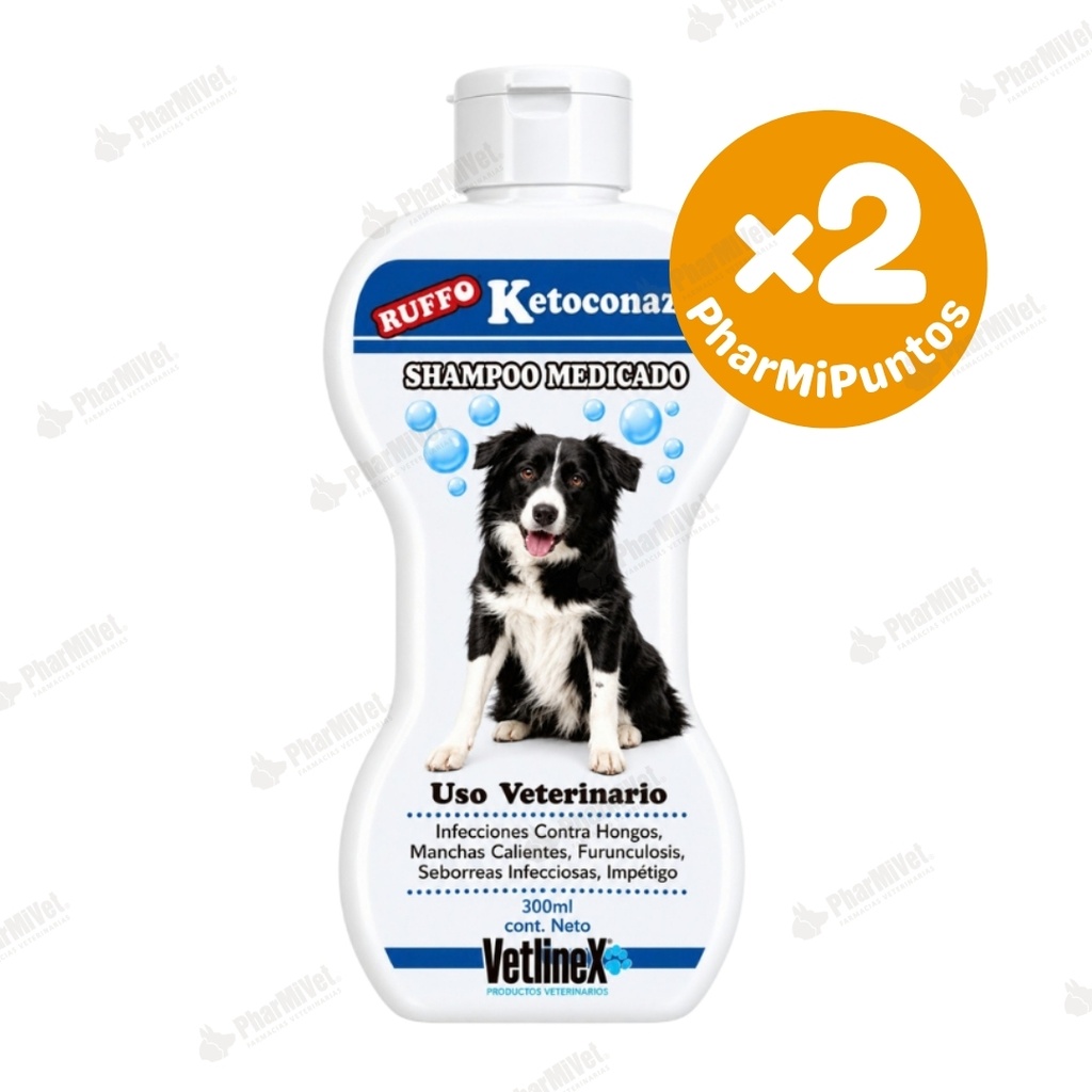 SHAMPOO KETOCONAZOL VETLINEX X 300 ML