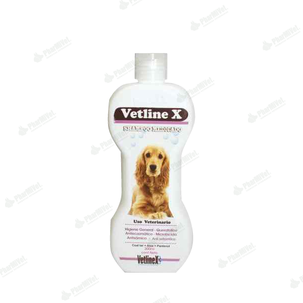 SHAMPOO MEDICADO VETLINEX X 300 ML