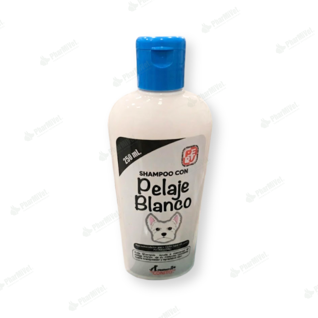 SHAMPOO PELAJE BLANCO CONITO X 250 ML