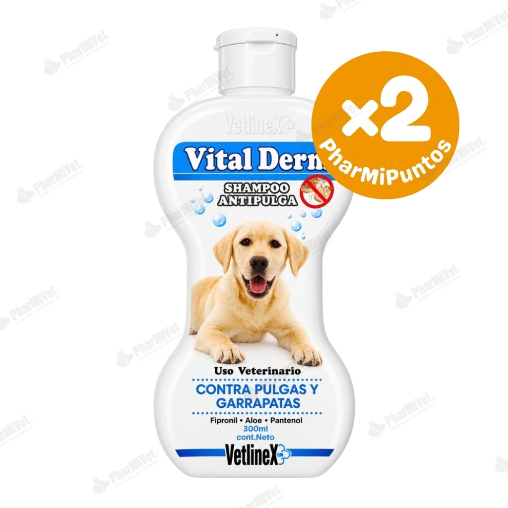 SHAMPOO VITAL-DERM VETLINEX X 300 ML