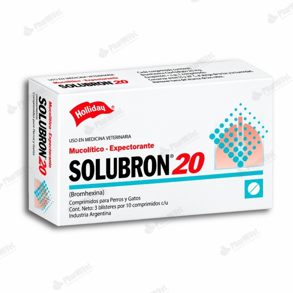SOLUBRON 20 MG X 30 TAB