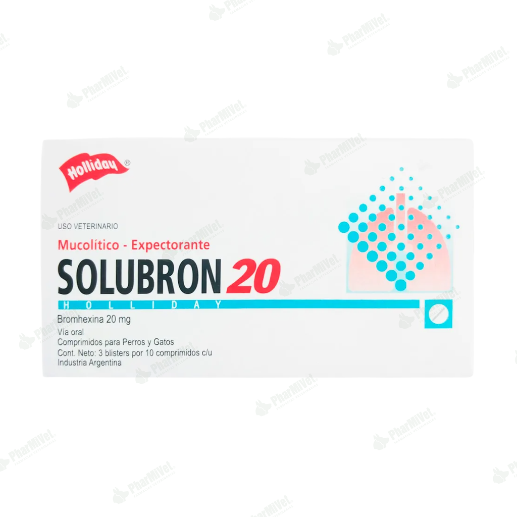 SOLUBRON 20 MG X 30 TAB