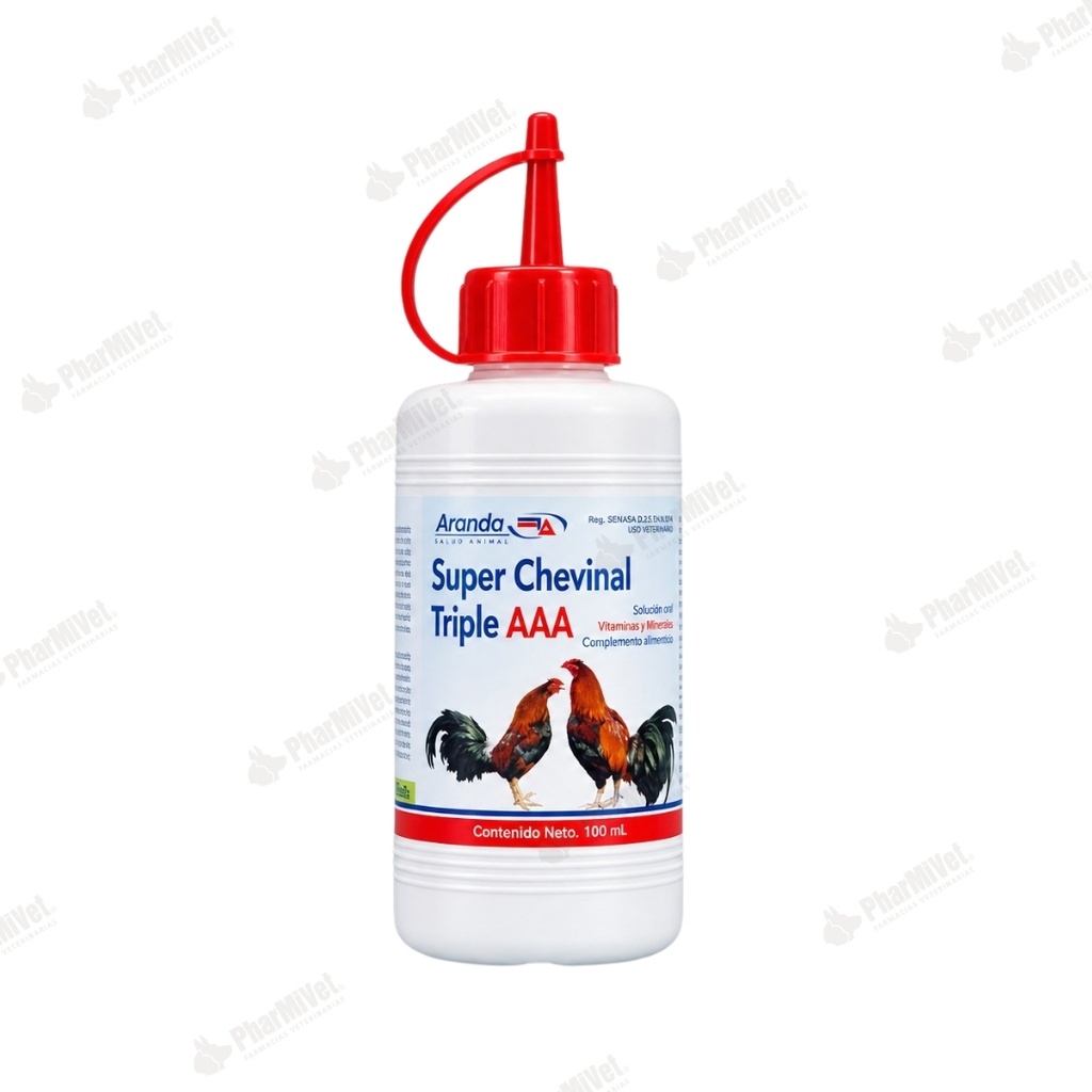 SUPER CHEVINAL GALLOS TRIPLE A X 100 ML