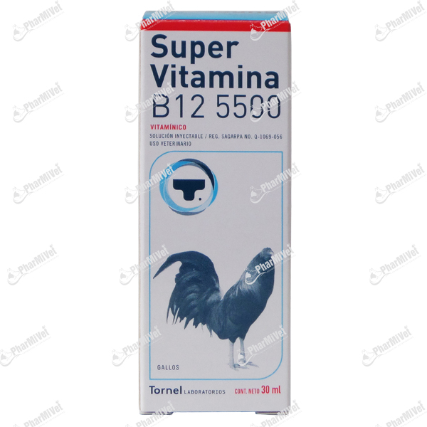 SUPER VITAMINA B12 5500 X 30 ML