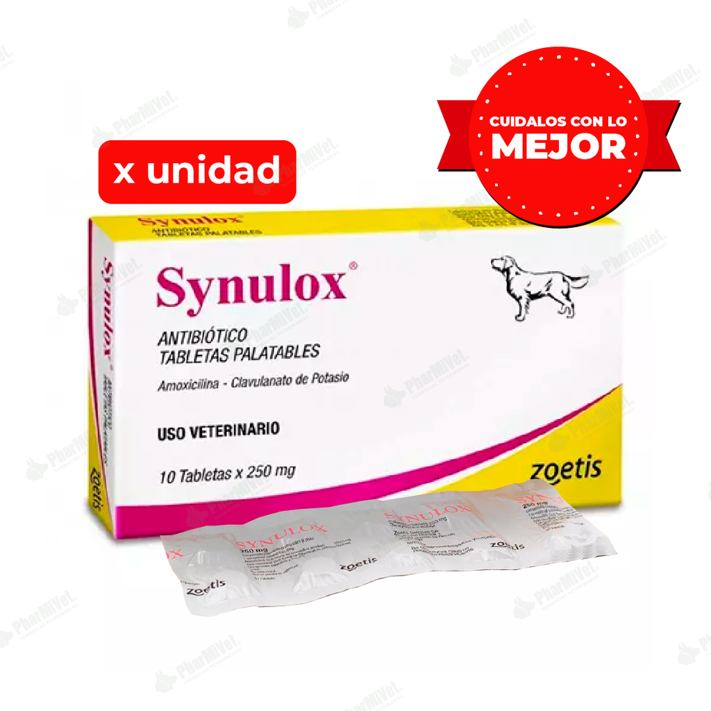 SYNULOX 250 MG X UND