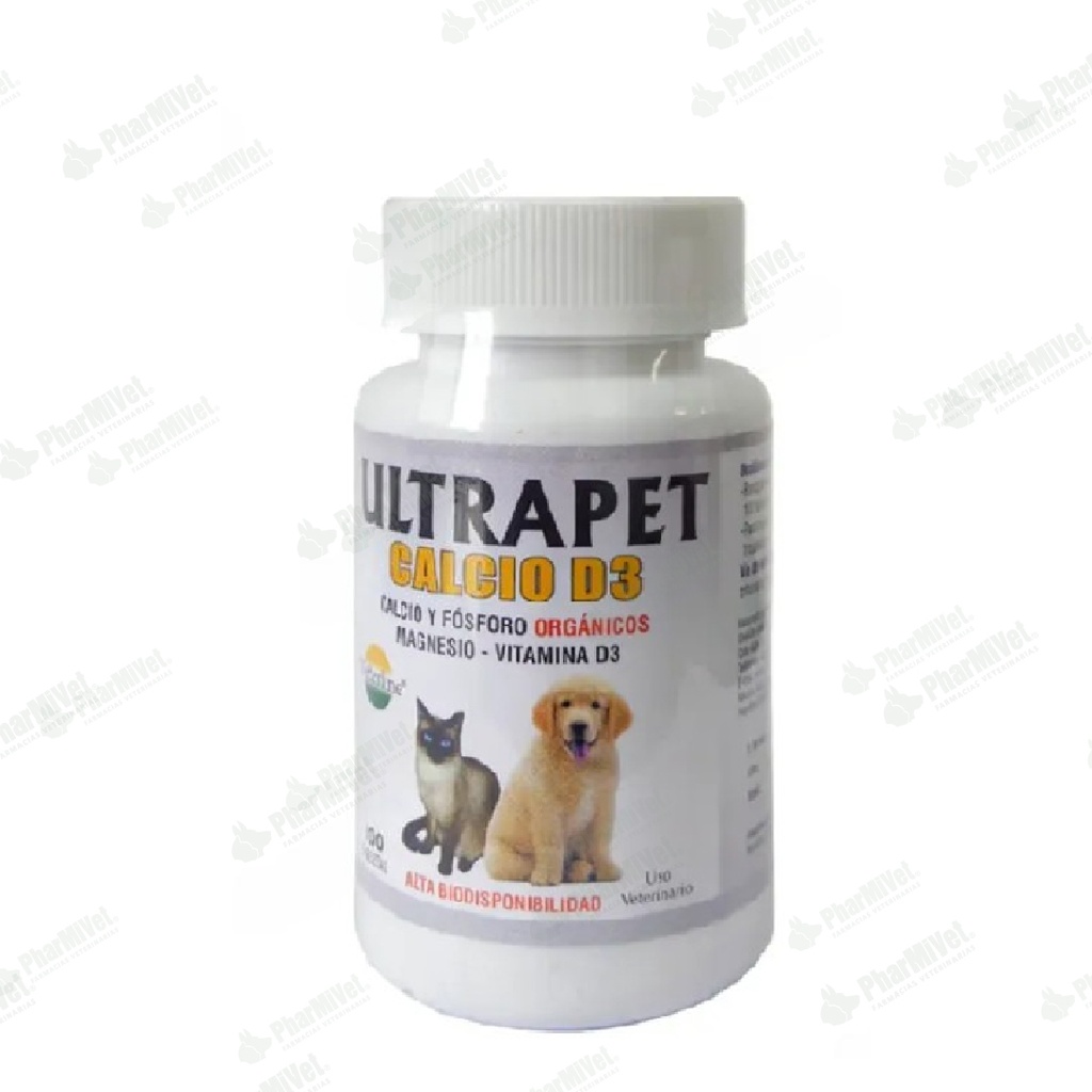 ULTRAPET CALCIO X 100 TAB.