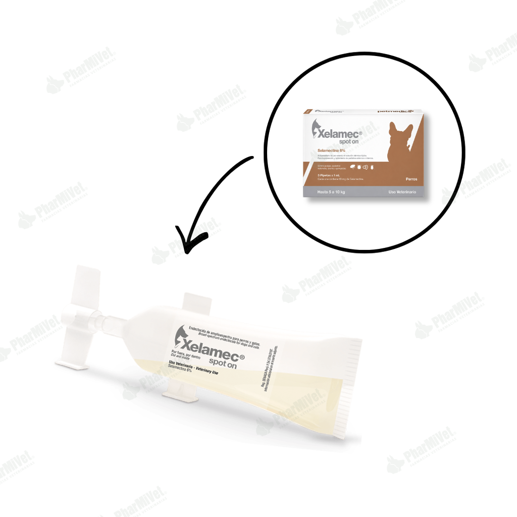 PIPETA XELAMEC SPOT X 1 ML DE 5 A 10 KG. X UND