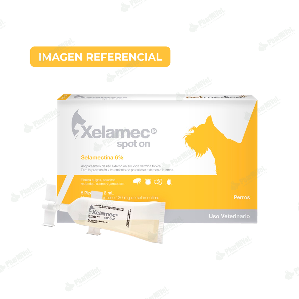 PIPETA XELAMEC SPOT X 2 ML DE 10 A 20 KG. X UND