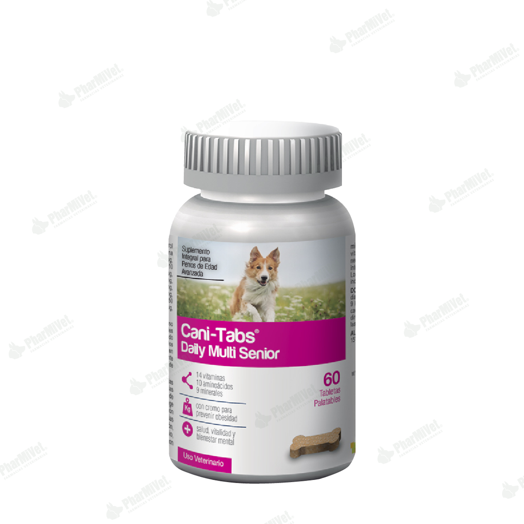 CANI-TABS DAILY MULTI SENIOR X 60 TAB