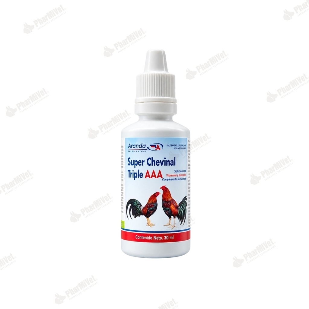 SUPER CHEVINAL GALLOS TRIPLE A X 30 ML
