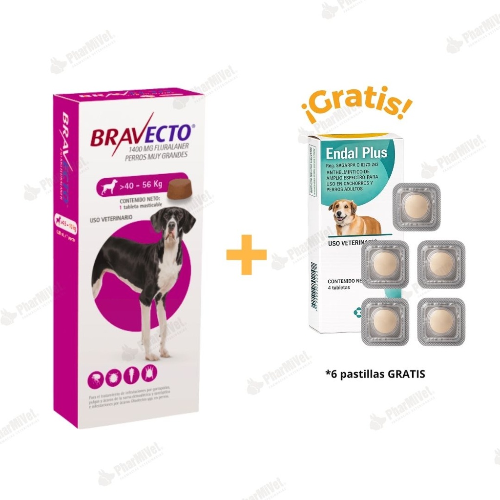 BRAVECTO 40 - 56 KG