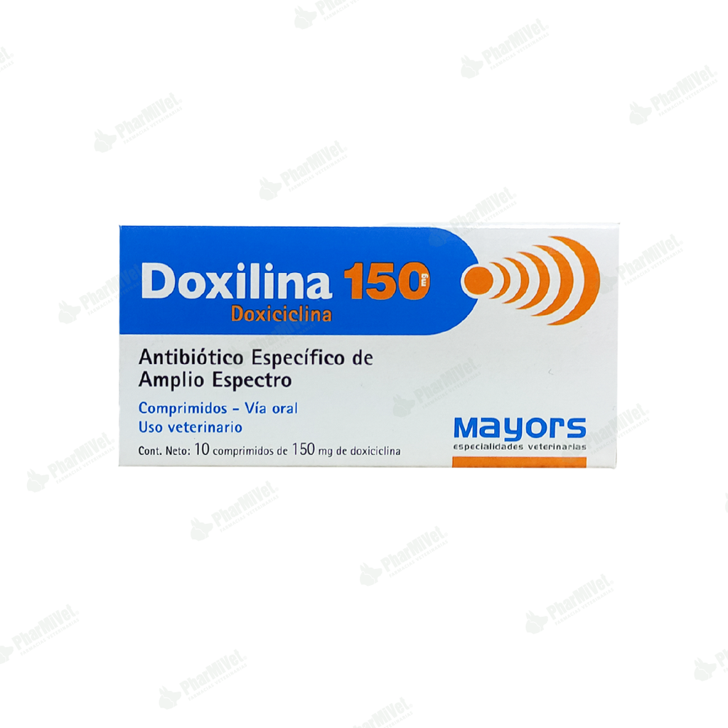 DOXILINA 150 MG X 10 CAP
