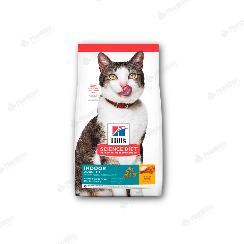 HILL'S SD FELINE INDOOR ADULT 11+ CHICKEN X 1.6 KG