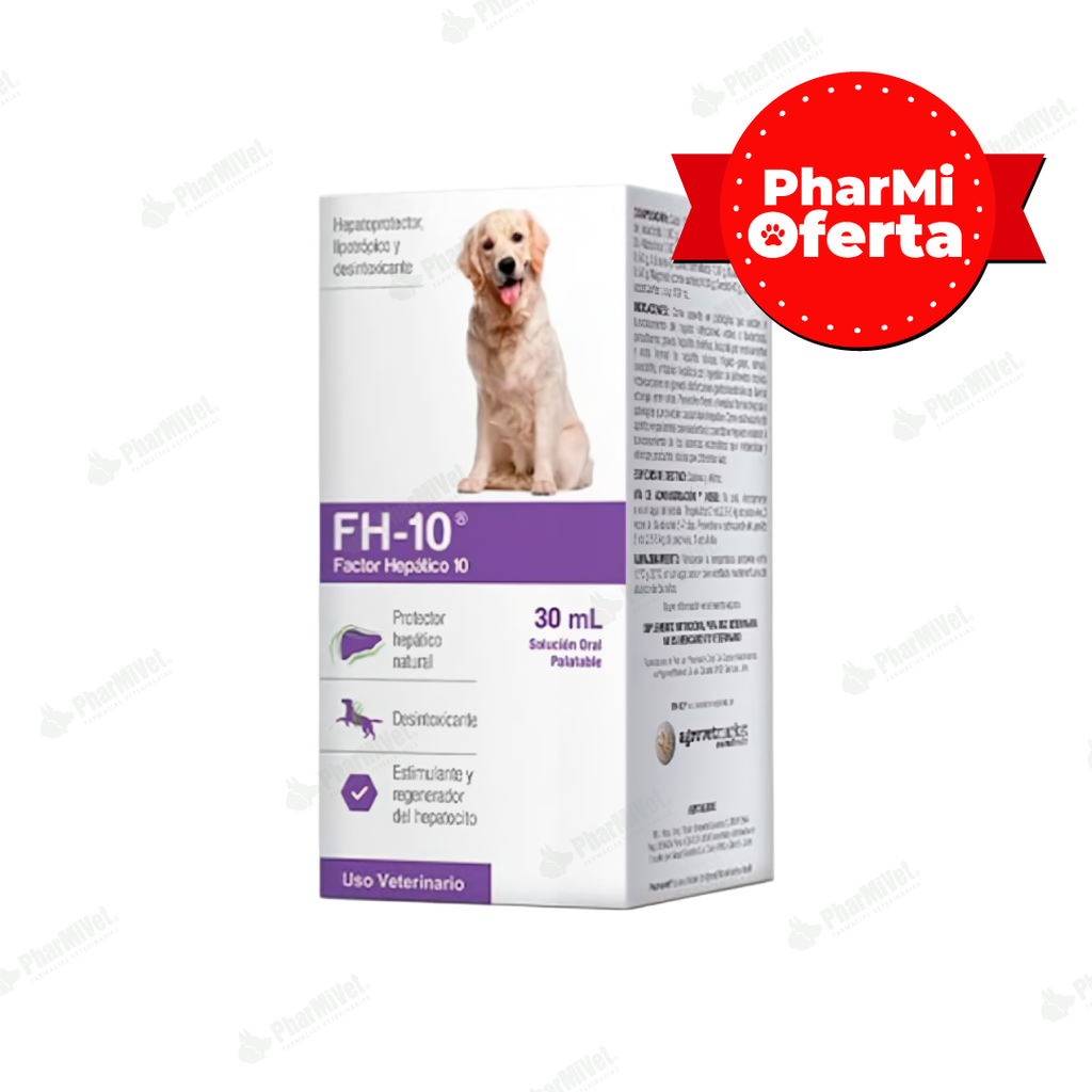 FH-10 FACTOR HEPATICO 10 X 30 ML