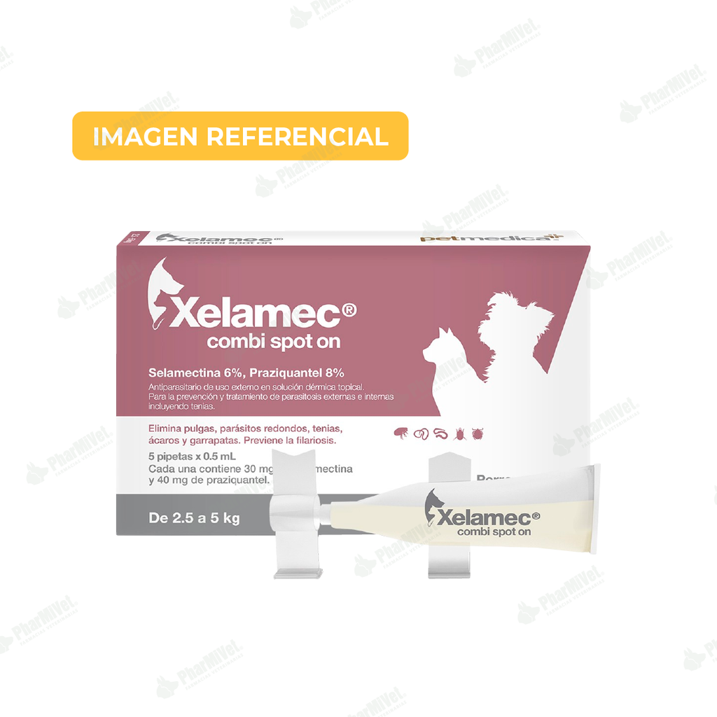 PIPETA XELAMEC COMBI X 0.50 ML DE 2.5 KG A 5 KG. X UND