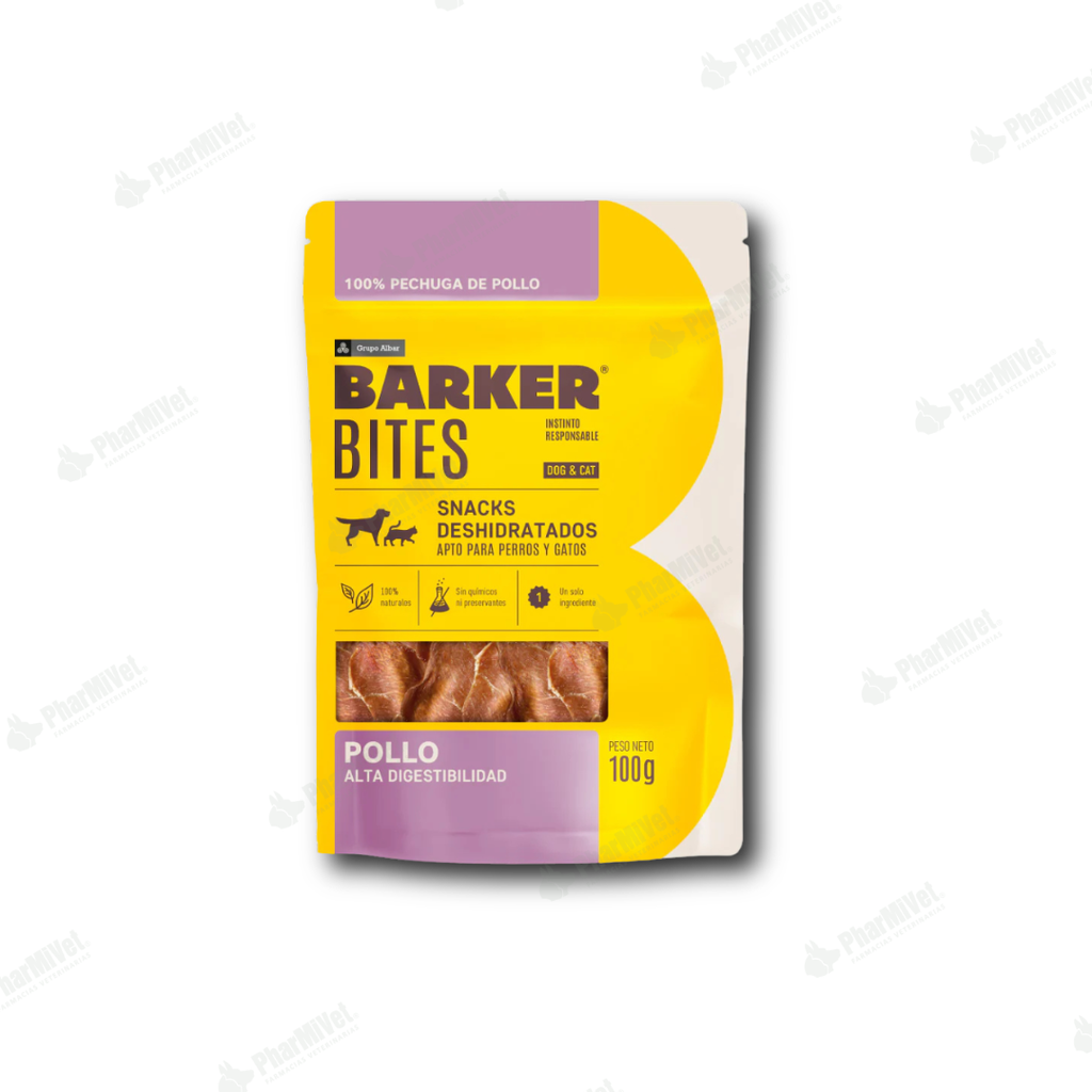 BARKER BITES POLLO X 100 GR