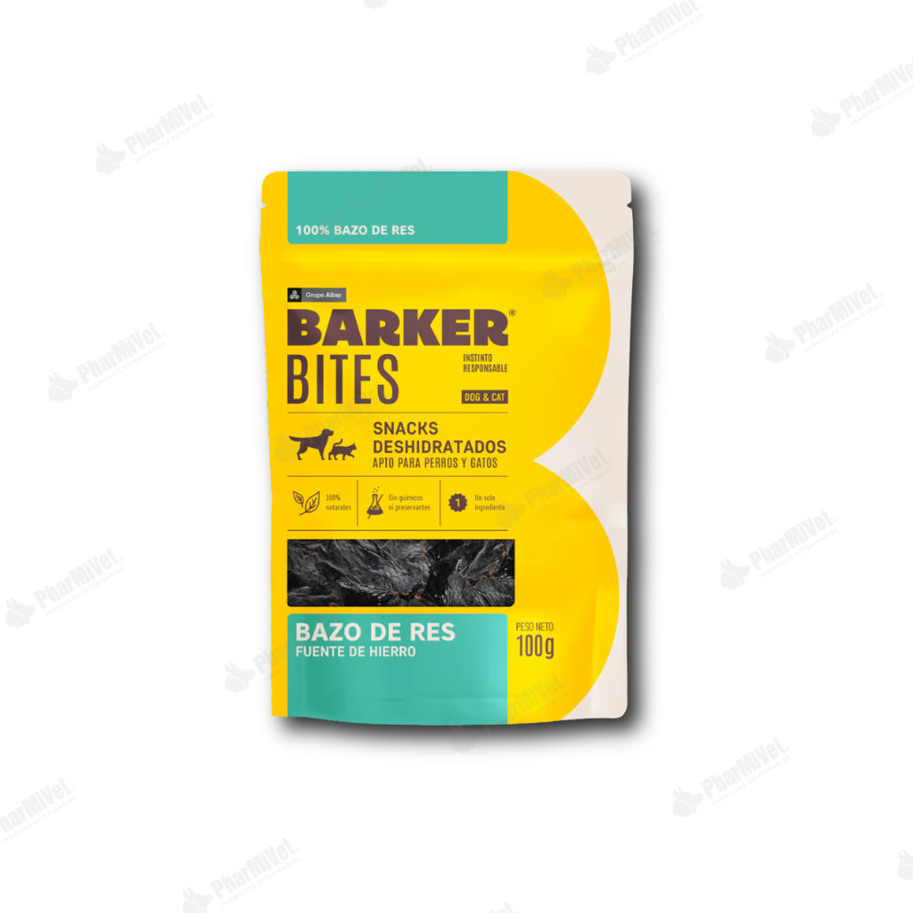BARKER BITES BAZO DE RES X 100 GR